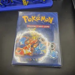 Pokemon Original Trading Card Album Folder 1999 WOTC Charizard Pikachu blastoise - Image 3