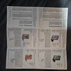 Pokemon Card Lists Booklet For TCG Wizards WoTC Vintage Base Set/Jungle/Fossil - Image 4