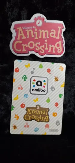 Animal Crossing Nintendo Amiibo Card Cole #096 Regular Card Stock Authentic - Image 2