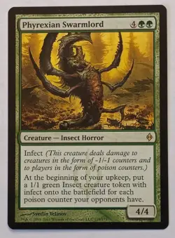 MTG - Phyrexian Swarmlord - New Phyrexia 119/175 - Regular Rare - Infect - Image 1