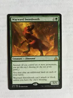 Wayward Swordtooth Rivals of Ixalan Regular - Image 1