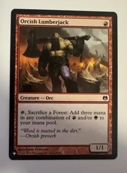 Orcish Lumberjack - Non-Foil - The List - DDL-44 | MTG - NM - Image 1