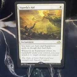 Magic the Gathering - Sigarda's Aid - (41/234) - Eldritch Moon - LP - MTG - Image 2