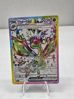 Pokemon Card Flygon ex 222/191 Surging Sparks Full Art Ultra Rare Holo Near Mint - Image 1