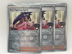 Pokemon TCG Iris’s Fighting Spirit Regional Stamped Promo 149/159 JTG Holo - Image 4