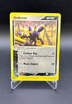 Pokemon Umbreon 24/100 - EX Sandstorm Regular Rare 2003 - LP - Image 1