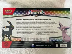Pokemon TCG Prismatic Evolutions Premium Figure Collection NIB - Image 2