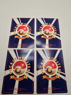 Vintage Japanese Pokemon Lot (3xHolos and 1xRare) NEAR MINT - Image 2