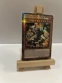 Yu-Gi-Oh! Red-Eyes Black Fullmetal Dragon MP25-EN014 1st Edition Prismatic SR NM - Image 2