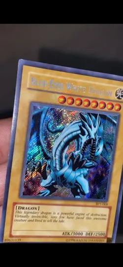 Yu-Gi-Oh Blue-Eyes White Dragon BPT-009 Collector's Tin Full foil Bleed Error - Image 5