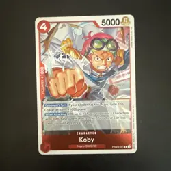 Koby | PRB02-001 | English | One Piece TCG - Image 1
