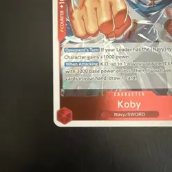 Koby | PRB02-001 | English | One Piece TCG - Image 5