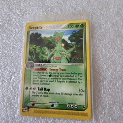 POKEMON SCEPTILE 20/109 TRADING CARD - Image 1