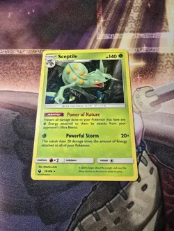 Sceptile 010/168 Exclusive Cracked Ice Holo Pokemon Card English MP - Image 1