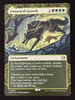 1x MTG Unnatural Growth - Wilds of Eldraine: Enchanting Tales (WOT) #62 - Magic - Image 5