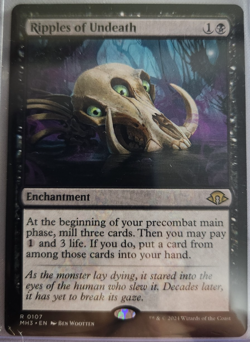 MTG - 2024 Modern Horizons 3 - Ripples of Undeath - Unplayed - Pack to sleeve - Image 1