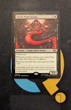 South Wind Avatar Rare TMT 078 Teenage Mutant Ninja Turtles MTG - Image 1