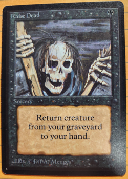 MTG - 1993 - Beta - Raise Dead -Very light play - EX/NM - Image 1