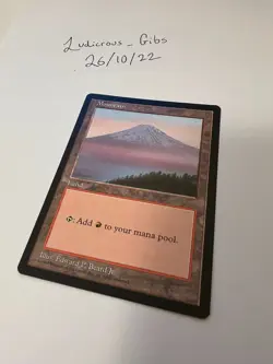 MTG Magic Mountain - Mount Fuji APAC Basic Land Promo - Image 1