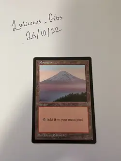 MTG Magic Mountain - Mount Fuji APAC Basic Land Promo - Image 2