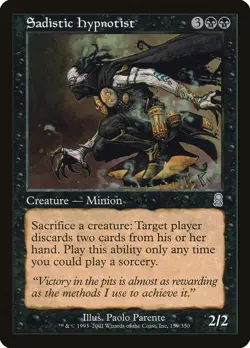 1x Sadistic Hypnotist - LP - Odyssey Block - SPARROW MAGIC mtg - Image 1