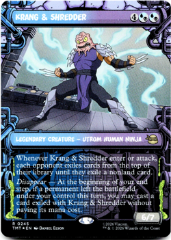 Krang & Shredder (Showcase) - FOIL - MTG: Teenage Mutant Ninja Turtles 💧💀 - Image 2