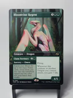 Magic The Gathering - Tarkir: Dragonstorm - Bloomvine Regent - Borderless - Image 1
