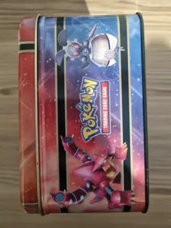 Pokemon TCG - Collectors Chest Tin 2016 Volcanion and Magearna Empty Tin Only - Image 4