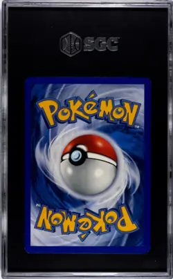 Politoed 8/75 Pokemon 2001 Neo Discovery Unlimited SWIRL Holo Rare SGC 8 NM MINT - Image 2