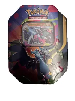 Ascended Heroes Pokemon Mega Charizard X EX Promo Tin English Sealed - Image 1