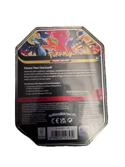 Ascended Heroes Pokemon Mega Charizard X EX Promo Tin English Sealed - Image 3