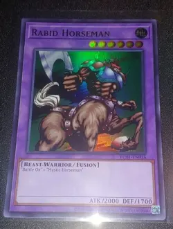 YU-GI-OH! KC01 Rabid Horseman NM Kaiba 25th Ultimate Briefcase - Image 1