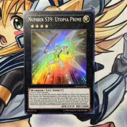 Yugioh Number S39: Utopia Prime CROS-EN094 unlimited Super Rare NM 🥶 - Image 1
