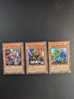 Theinen Andro Teleia Sphinx Set EP1-EN001/2/3 Ultra Rare good condition Yugioh - Image 1