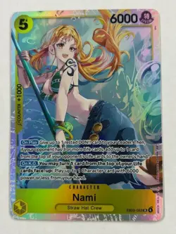Nami SR One Piece EB03-053 Heroines Edition English - Image 1