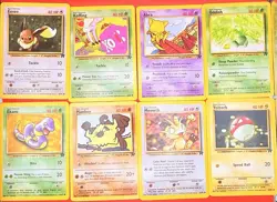 WOTC Pokemon TCG Team Rocket 7 Card Bundle - No Duplicates LP - Image 1