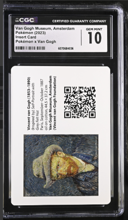 CGC 10 Van Gogh Museum, Amsterdam Insert Card Pokemon x Van Gogh 2023 Pokemon - Image 1