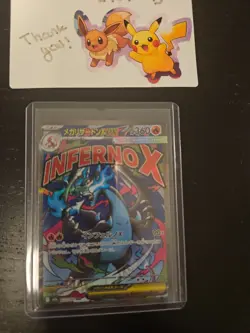 Mega Charizard X EX MA 223/193 Mega Dream ex M2a Pokemon Card JP Pack Fresh NM - Image 1
