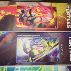 TMNT ULTIMATE GUARD SET OF 4 PLAYMAT MAGIC MTG TEENAGE MUTANT NINJA TURTLES NEW - Image 2