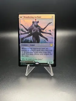 MTG Wandering Archaic - Strixhaven: School of Mages (STX) Foil - Image 1