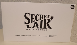MTG Secret Lair ~ Outlaw Anthology Vol. 2: Sinister Scoundrels ~ Rainbow FOIL - Image 1