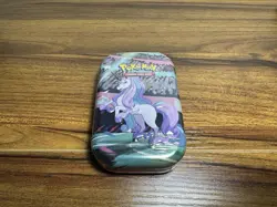 Pokemon Galar Power Mini Tin (Sealed) - Galarian Rapidash (Code C22) Evolving - Image 1