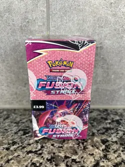 Pokemon Sword & Shield Fusion Strike Half Booster Box Sealed - Image 1