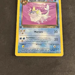 CARTE POKEMON AQUALI OBSCUR 45/82 EDITION 1 FR UNCO WIZARDS TEAM ROCKET - Image 3