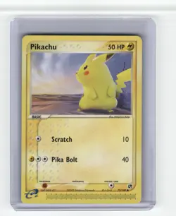 Pikachu Sandstorm Common Pokemon Near Mint or Better - Image 1