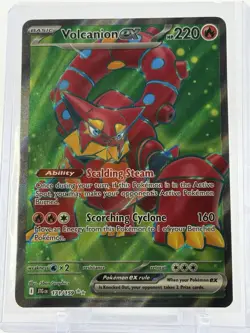 2025 Pokemon VOLCANION EX #171/159 Sv09: JTG HOLO Ultra Rare - Never Played 💎 - Image 1