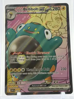 2025 Pokemon IONO'S BELLIBOLT EX #194 Scarlet & Violet Promo Holo - Not Played - Image 1