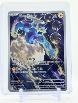 2025 Pokemon THUNDURUS #209 Black Star Promo Black Bolt ETB - Never Played 🔥 - Image 1