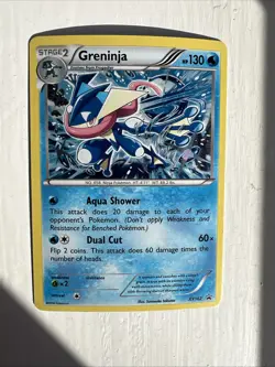 Pokemon TCG Greninja XY162 Holo Black Star Promo Near mint Excellent condition - Image 1
