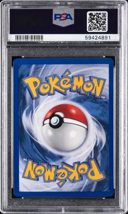 2001 POKEMON GAME MOVIE POKEMON 3 MOVIE PROMO #34 ENTEI-REVERSE FOIL PSA 8 - Image 2